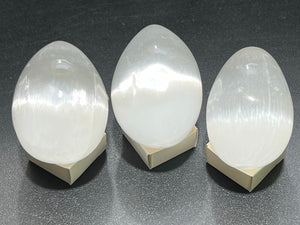 Selenite Crystal Egg Polished