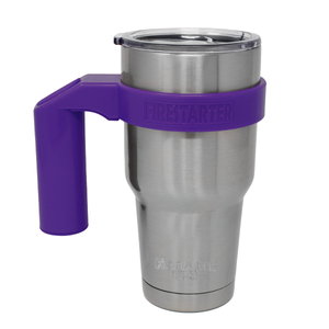 Firestarter Mug and Handle w lighter holder sleeve Combo