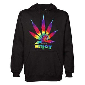 ENJOY TIE DYE HOODIE