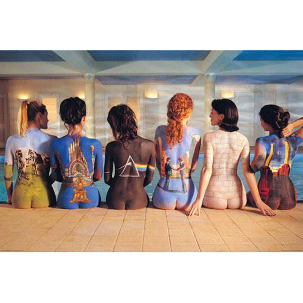 Pink Floyd Painted Backs Catalog Poster