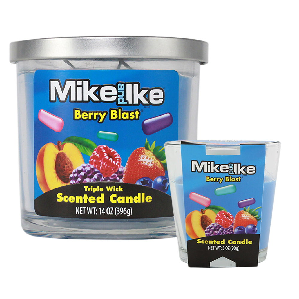 Mike and Ike Candy Scented Candle | Berry Blast