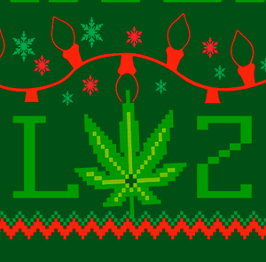 Happy Holiblaze Dab Mat