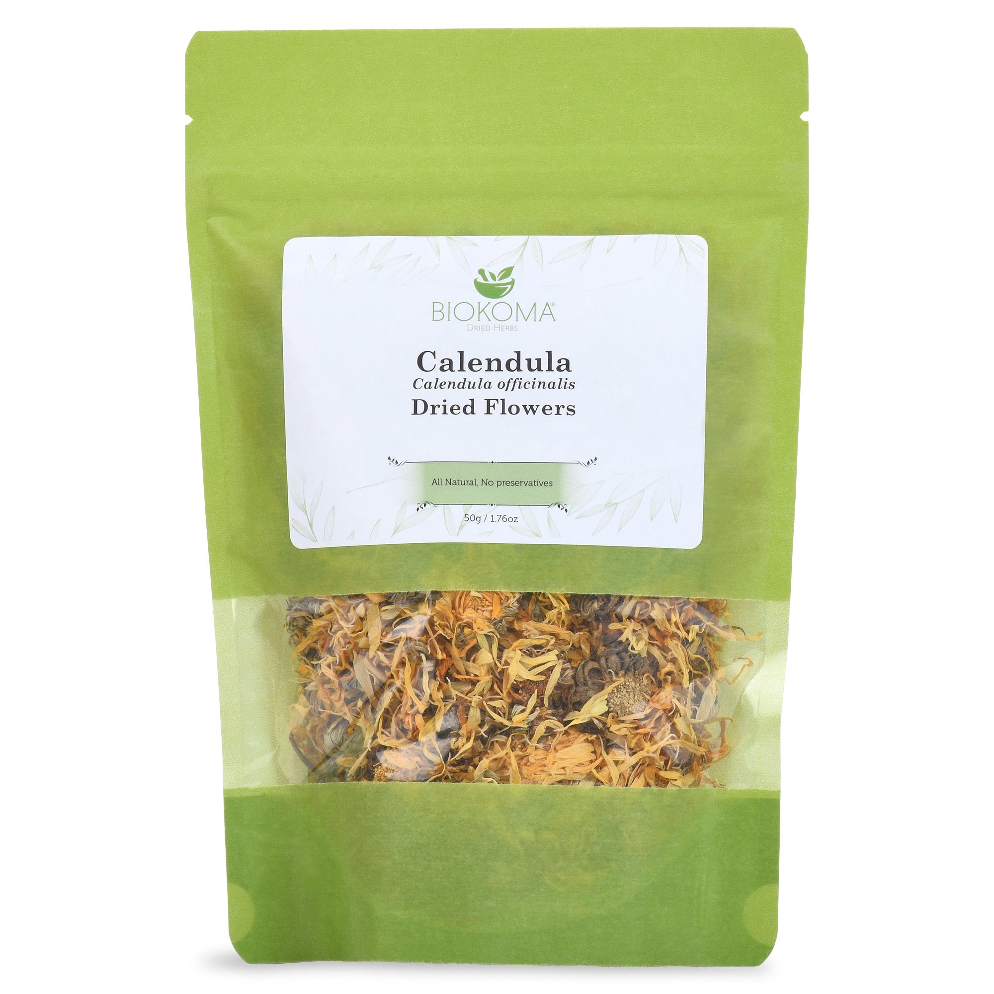 Calendula (Calendula officinalis) Dried Flowers 50g 1.76oz