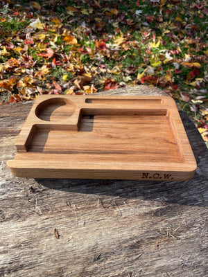 Hardwood Rolling Tray