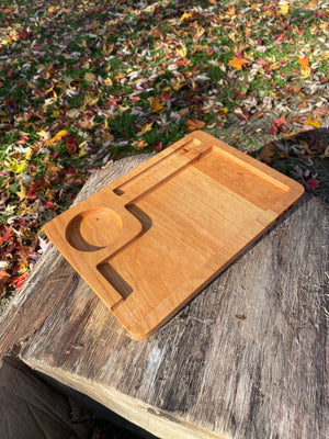 Hardwood Rolling Tray