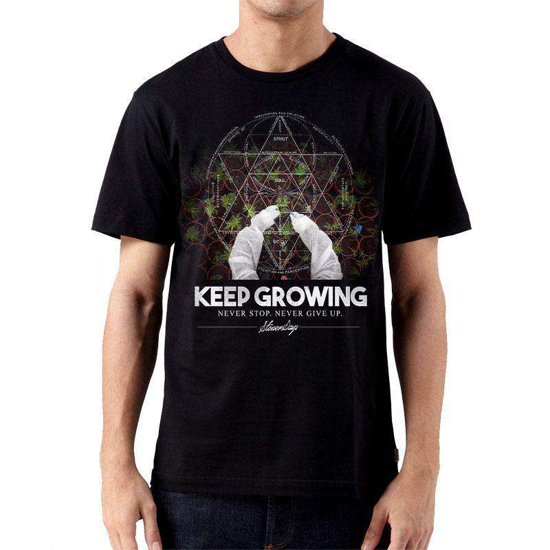 MEN'S KEEP GROWING SACRED GEOMETRY TEE