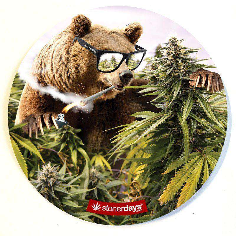 KUSH BEAR DAB MAT