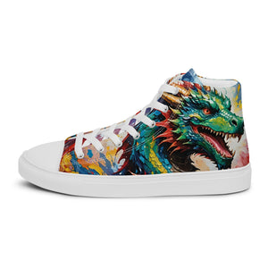 Men’s Acrylic Dragon High Top's