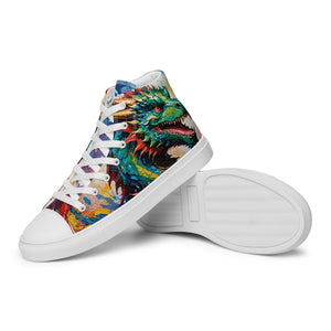 Men’s Acrylic Dragon High Top's