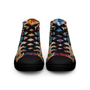 Men’s Acrylic Dragon High Top's