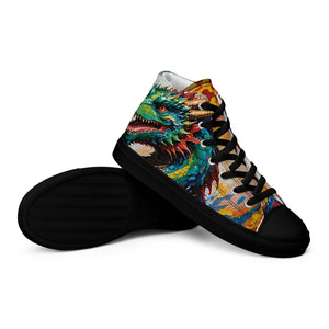 Men’s Acrylic Dragon High Top's