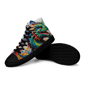 Men’s Acrylic Dragon High Top's