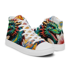 Men’s Acrylic Dragon High Top's