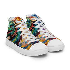 Men’s Acrylic Dragon High Top's