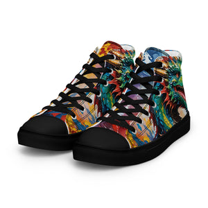 Men’s Acrylic Dragon High Top's