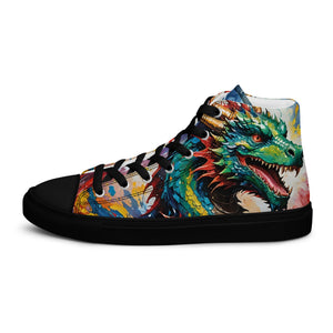 Men’s Acrylic Dragon High Top's