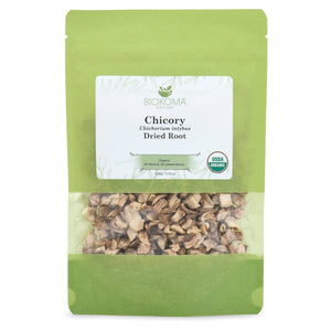 Chicory (Chichorium intybus) Organic Dried Root 100g 3.55oz