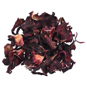 Hibiscus (Hibiscus Sabdariffa) Organic Dried Flowers 100g 3.55oz