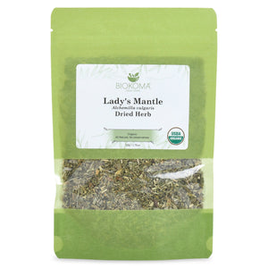 Lady's Mantle (Alchemilla vulgaris) Organic Dried Herb 50g 1.76oz