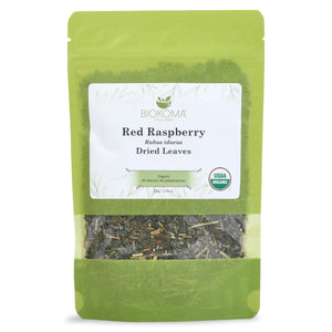 Red Raspberry Leaves (Rubus idaeus) Organic Dried Leaves 50g 1.76oz