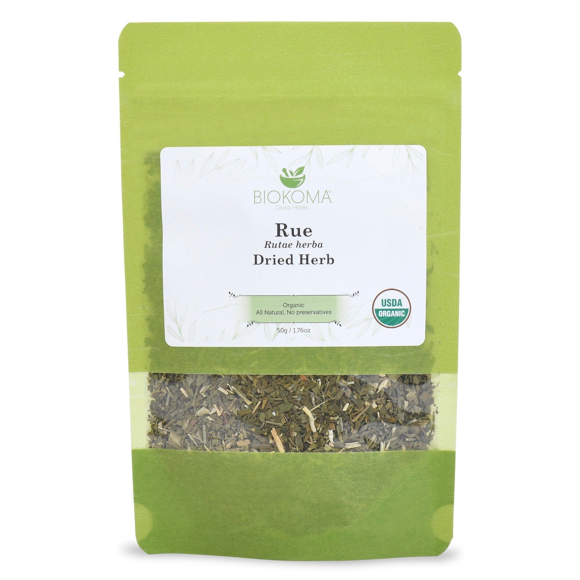 Rue (Rutae herba) Organic Dried Herb 50g 1.76oz