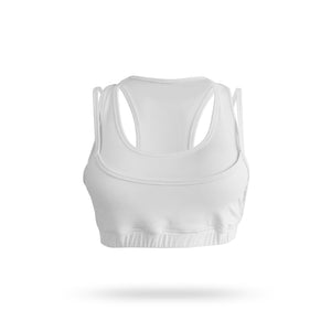 Women's Luxe Novelty Tank Top White