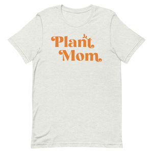 Plant Mom - Women's Cotton t-shirt (orange)