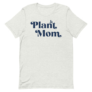 Plant Mom - Women's Cotton t-shirt (navy)