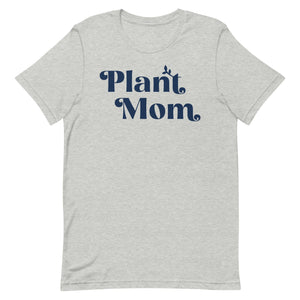 Plant Mom - Women's Cotton t-shirt (navy)