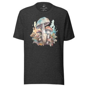 Watercolor Mushrooms Unisex T-shirt