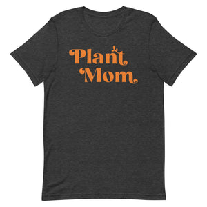 Plant Mom - Women's Cotton t-shirt (orange)