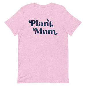 Plant Mom - Women's Cotton t-shirt (navy)