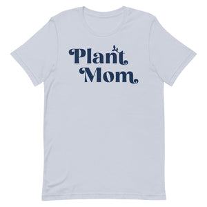 Plant Mom - Women's Cotton t-shirt (navy)