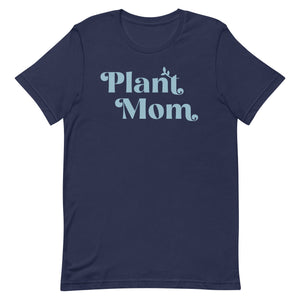 Plant Mom - Women's Cotton t-shirt (light blue)