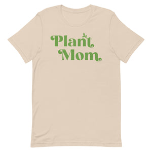 Plant Mom - Women's Cotton t-shirt (green)