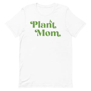 Plant Mom - Women's Cotton t-shirt (green)