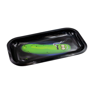 Pickle Rick Metal Rolling Tray