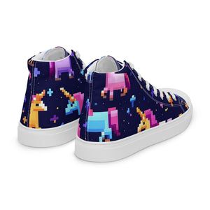 Women’s 8-Bit Unicorn High Top