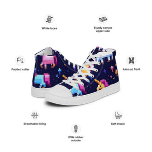 Women’s 8-Bit Unicorn High Top