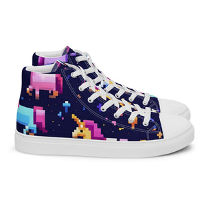 Women’s 8-Bit Unicorn High Top