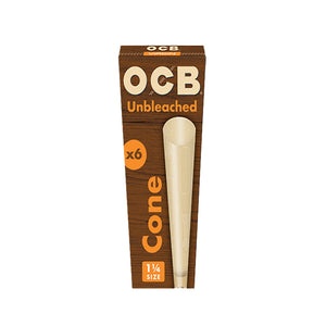 OCB Unbleached Pre-rolled Cones