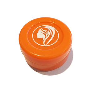 Non-Stick Silicone Wax Jar - Orange