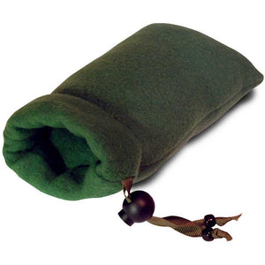 7" Padded Fleece Pipe Pouch - Green
