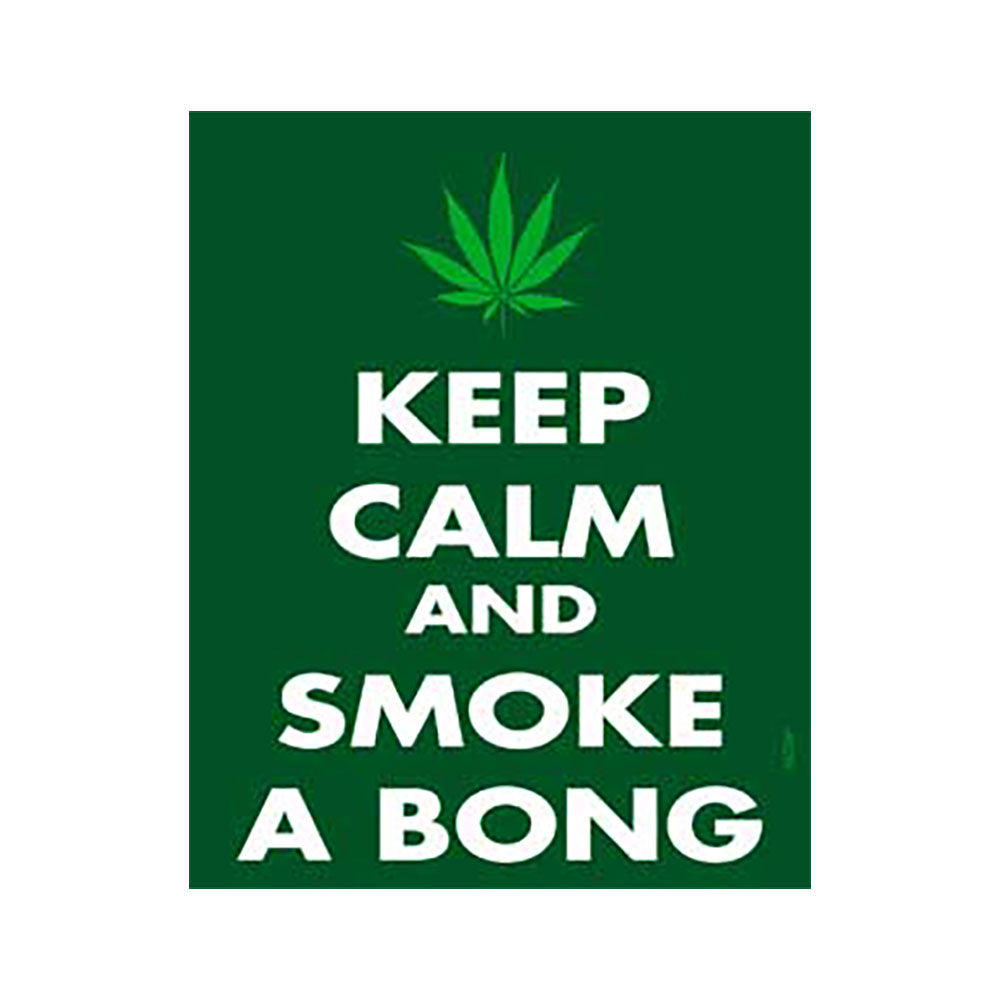 Keep Calm and Smoke Sticker