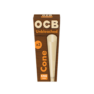 OCB Unbleached Pre-rolled Cones