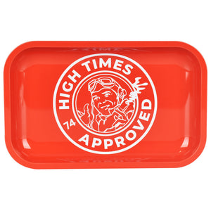 High Times Rolling Tray w/ Lid - 11"x7" / High Times Approved