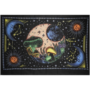 ThreadHeads Celestial Mushroom Tapestry - 55"x83"