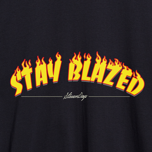 Stay Blazed Flames Hoodie