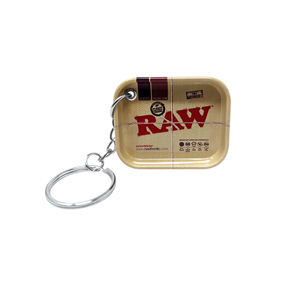 RAW Tiny Rolling Tray Keychain - 1.8"x1.5"