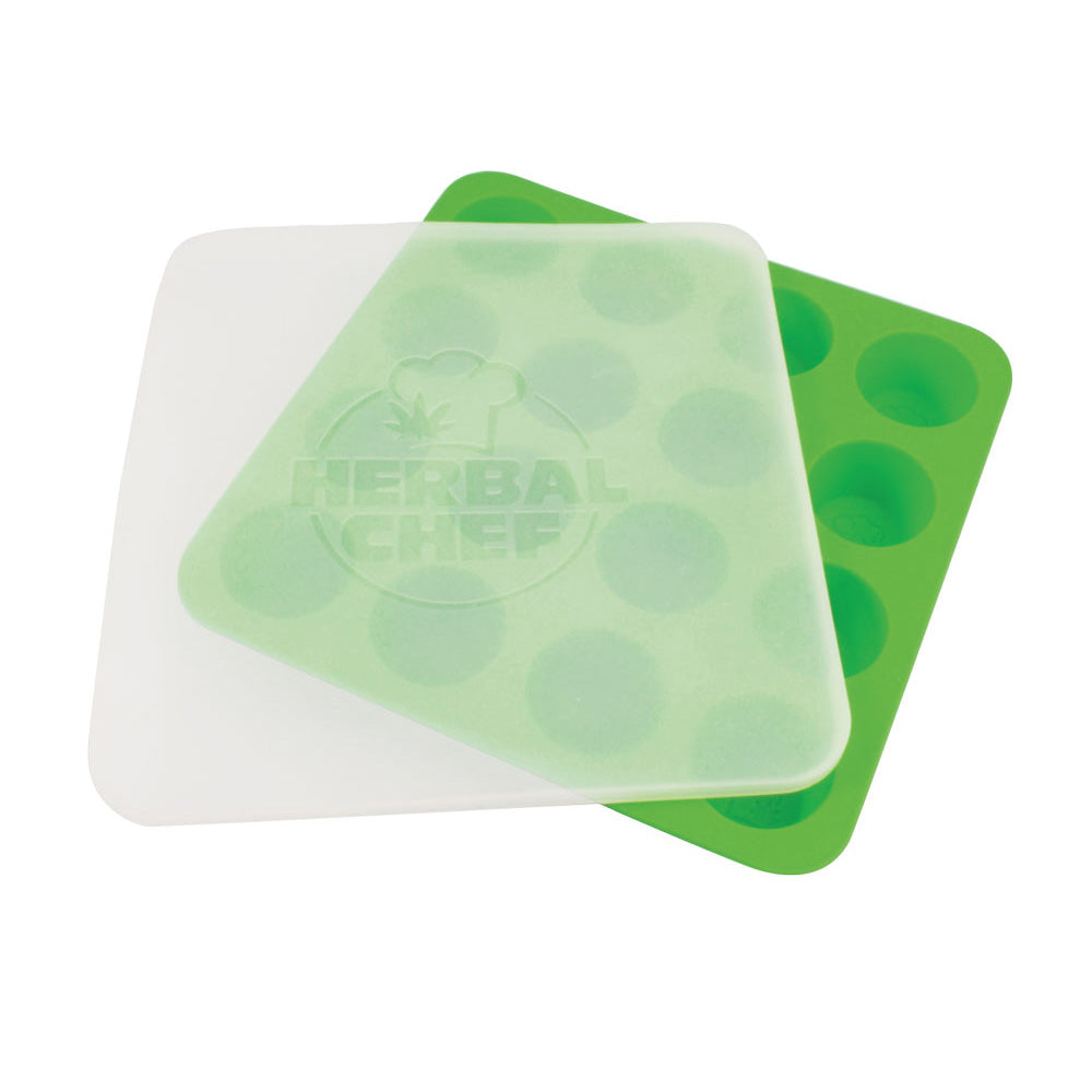 Pulsar Herbal Chef Silicone Tray w/ Lid | Green Eggs